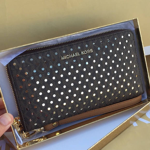 🌹🌟LAst #1🌹Michael Kors Giftables Wallet Brown🌹 - Picture 5 of 6